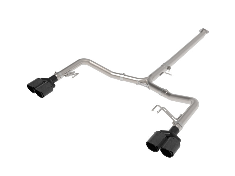 aFe Takeda 21-24 Kia K5 GT L4-2.5L (t) SS Axle-Back Exhaust System w/ Carbon Fiber Tips