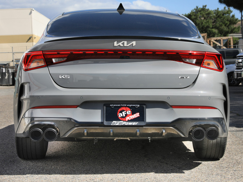 aFe Takeda 21-24 Kia K5 GT L4-2.5L (t) SS Axle-Back Exhaust System w/ Carbon Fiber Tips