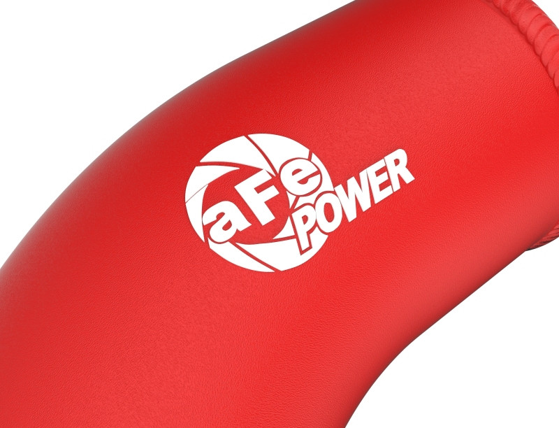 aFe 2024+ Toyota Tacoma BladeRunner 2.5in & 3in Aluminum Hot & Cold Charge Pipe Kit - Red
