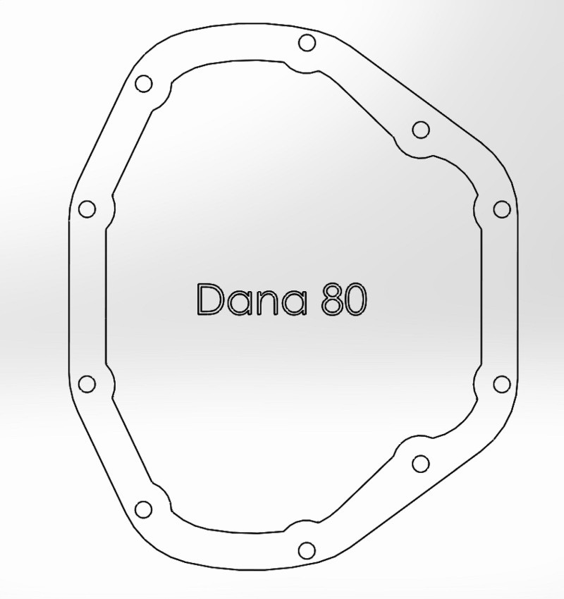 aFe Power Cover Diff Rear Machined COV Diff R Dodge Diesel Trucks 94-02 L6-5.9L (td) Machined