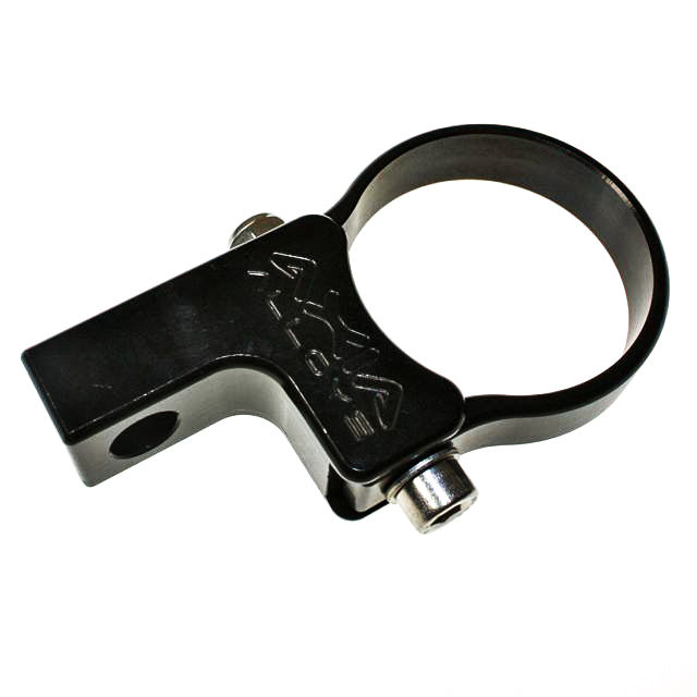 AXIA MODSMLC-BK Horizontal Mount with 0.4-Inch Hole and Clamp - Universal Fit for Various Vehicles