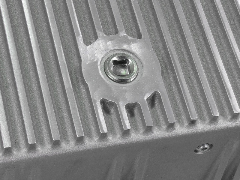 aFe Transmission Pan Cover (Raw); GM Diesel Trucks 01-14 V8-6.6L (td)