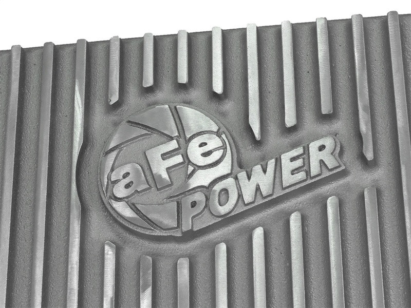 aFe Transmission Pan Cover (Raw); GM Diesel Trucks 01-14 V8-6.6L (td)