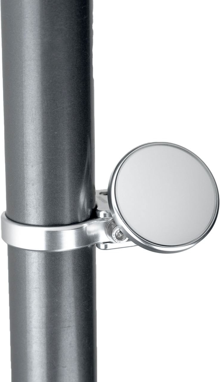 AXIA MOD2SM-C 2.0-Inch Adjustable Billet Aluminum Racing Spot Mirror for Cars and Trucks