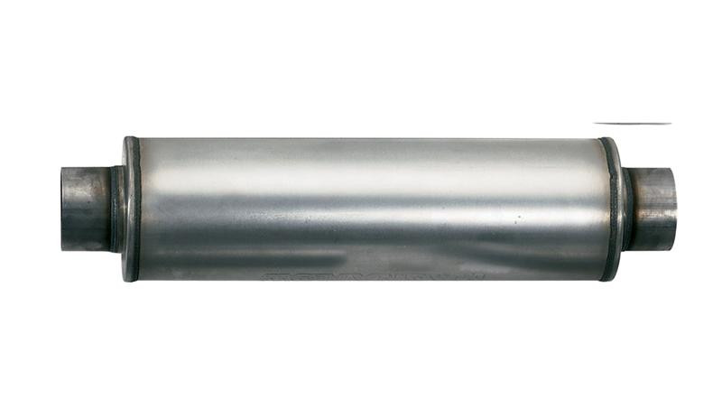 aFe Scorpion Replacement Alum Steel Muffler 2-1/2in In/Out Baffled Offset/Offset 13inL x10inW x4inH