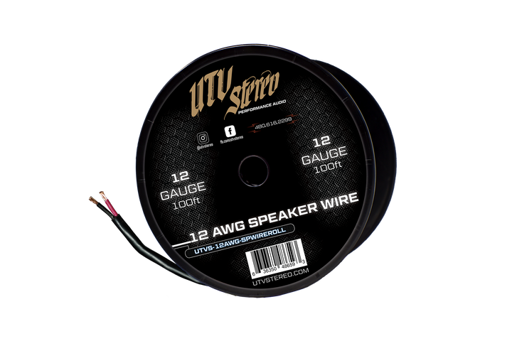 12 AWG Speaker Wire Roll - 12ft
