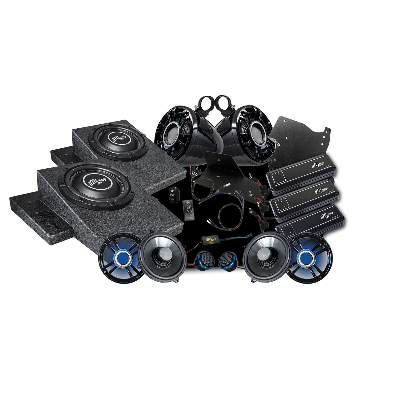 Can Am Maverick R Stage 8 Signature Series Stereo Kit | UTV Stereo