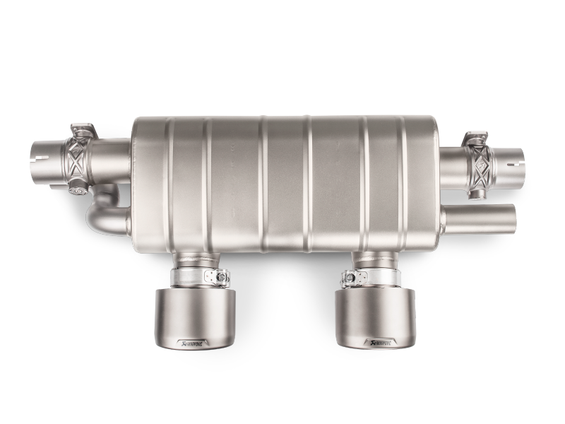 Akrapovic 16-17 Porsche 911 Carrera S/4/4S/GTS (991.2) Slip-On Line (Titanium) w/ Titanium Tips