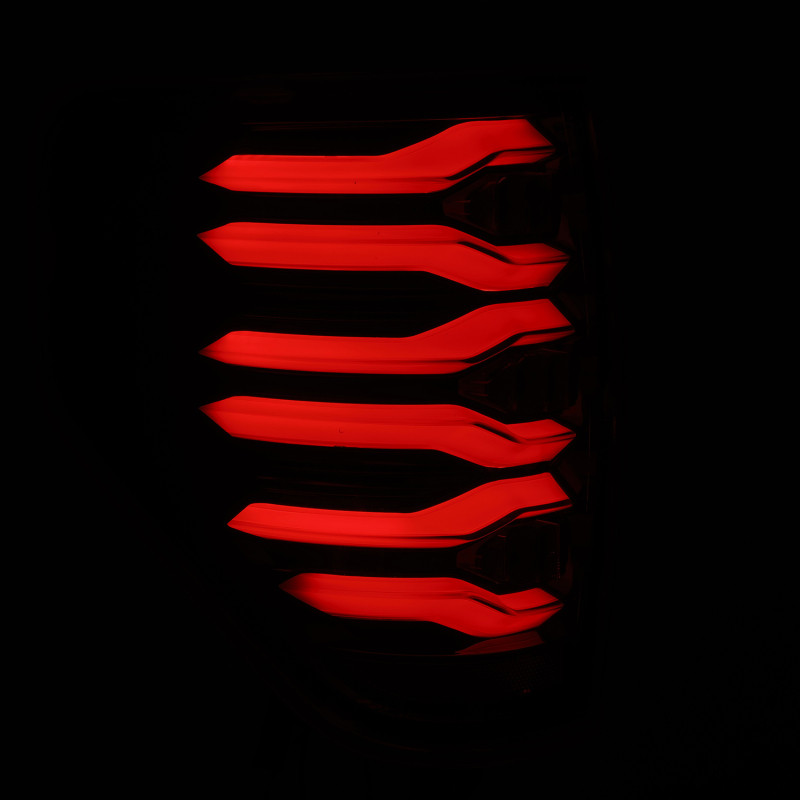 AlphaRex 09-14 Ford F150 LUXX LED Taillights - AlphaBlack Housing