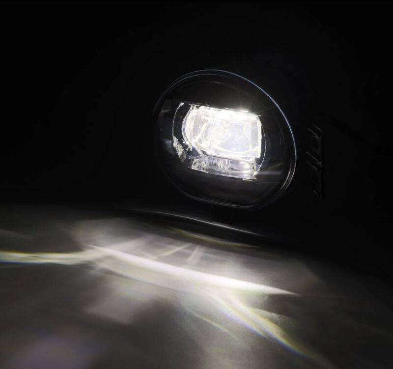 AlphaRex 02-08 Dodge Ram 1500/03-09 Ram 2500/3500 DoubleTap Dual Color LED Proj Fog Lights - Wt/Ambr