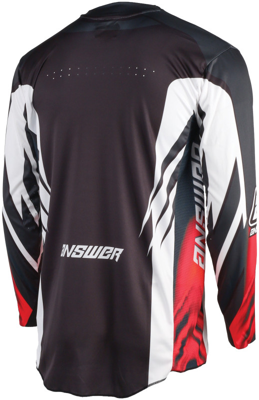 Answer Elite Xotic Jersey Crimson/Black Youth - Medium