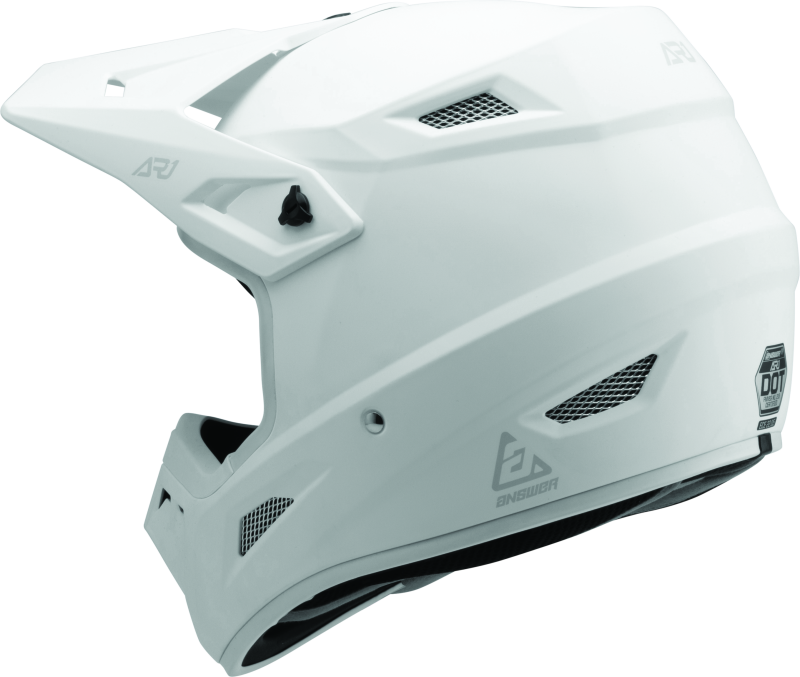 Answer AR1 Solid Helmet White Youth - Small