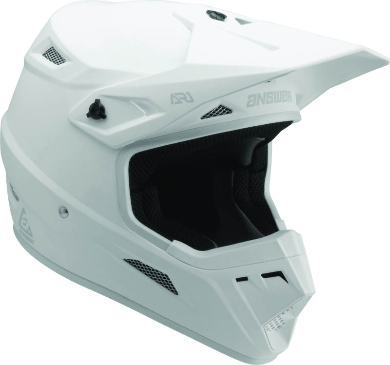 Answer AR1 Solid Helmet White Youth - Small