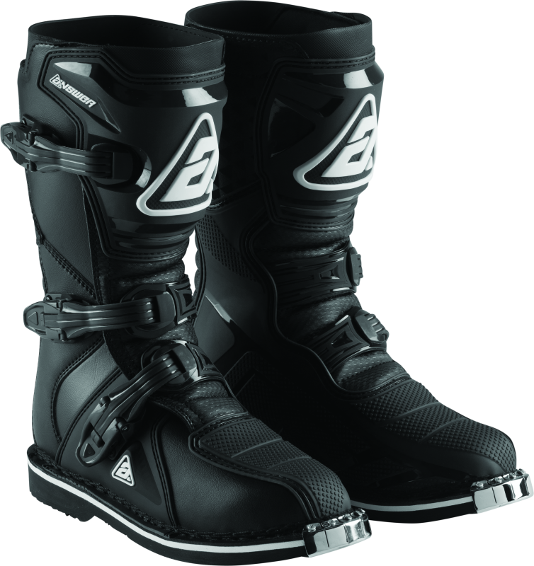 Answer AR1 Boot Black Youth Size - 1