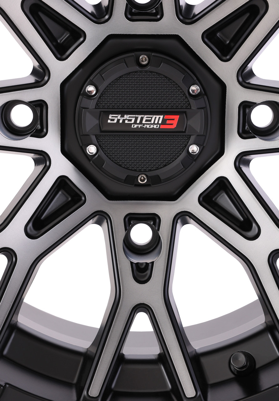 St6 Wheel 14x7 4+3 (+10mm) 4/156 Matte Dark Tint