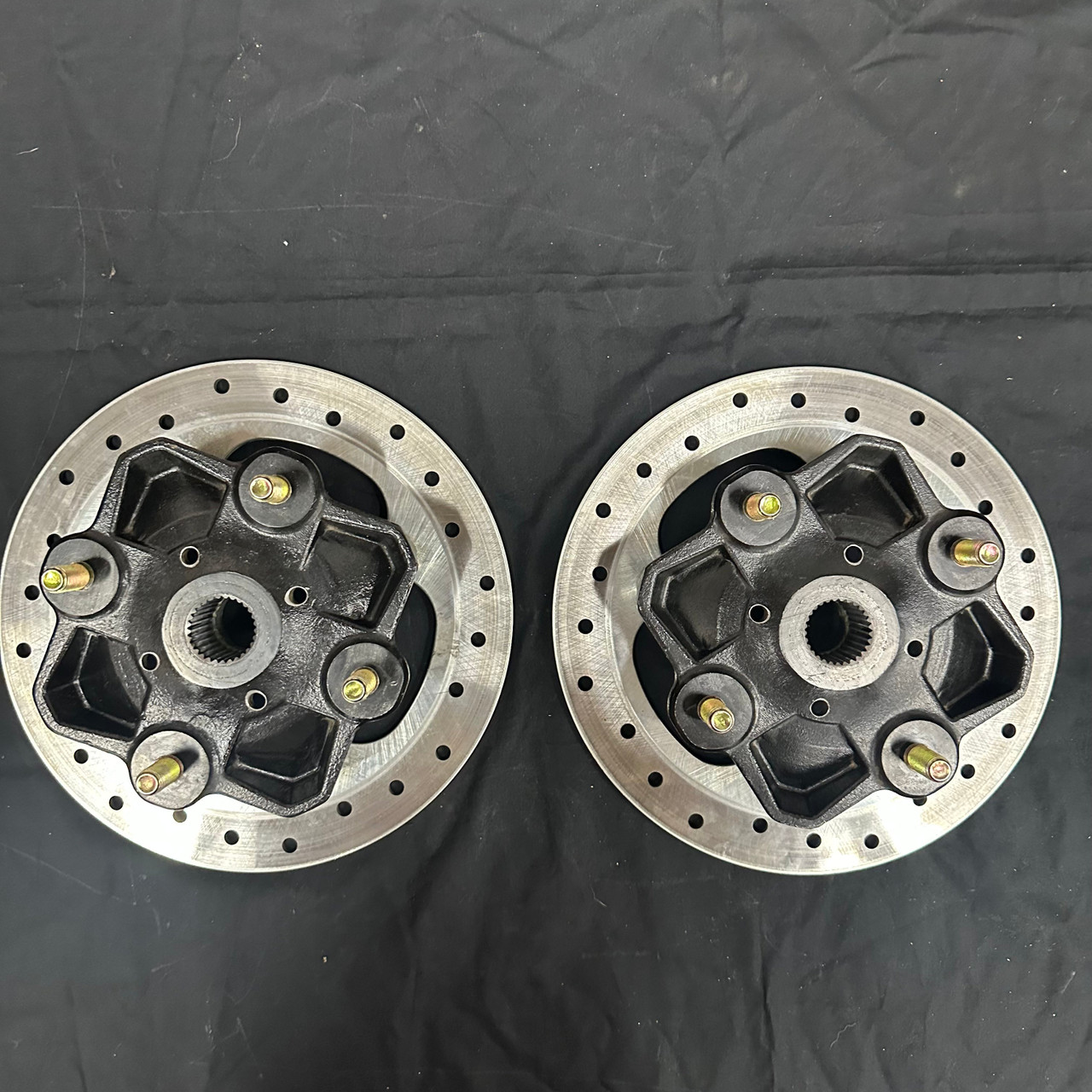 Can Am X3 OEM Front Wheel Hub - Complete with Studs and Rotors