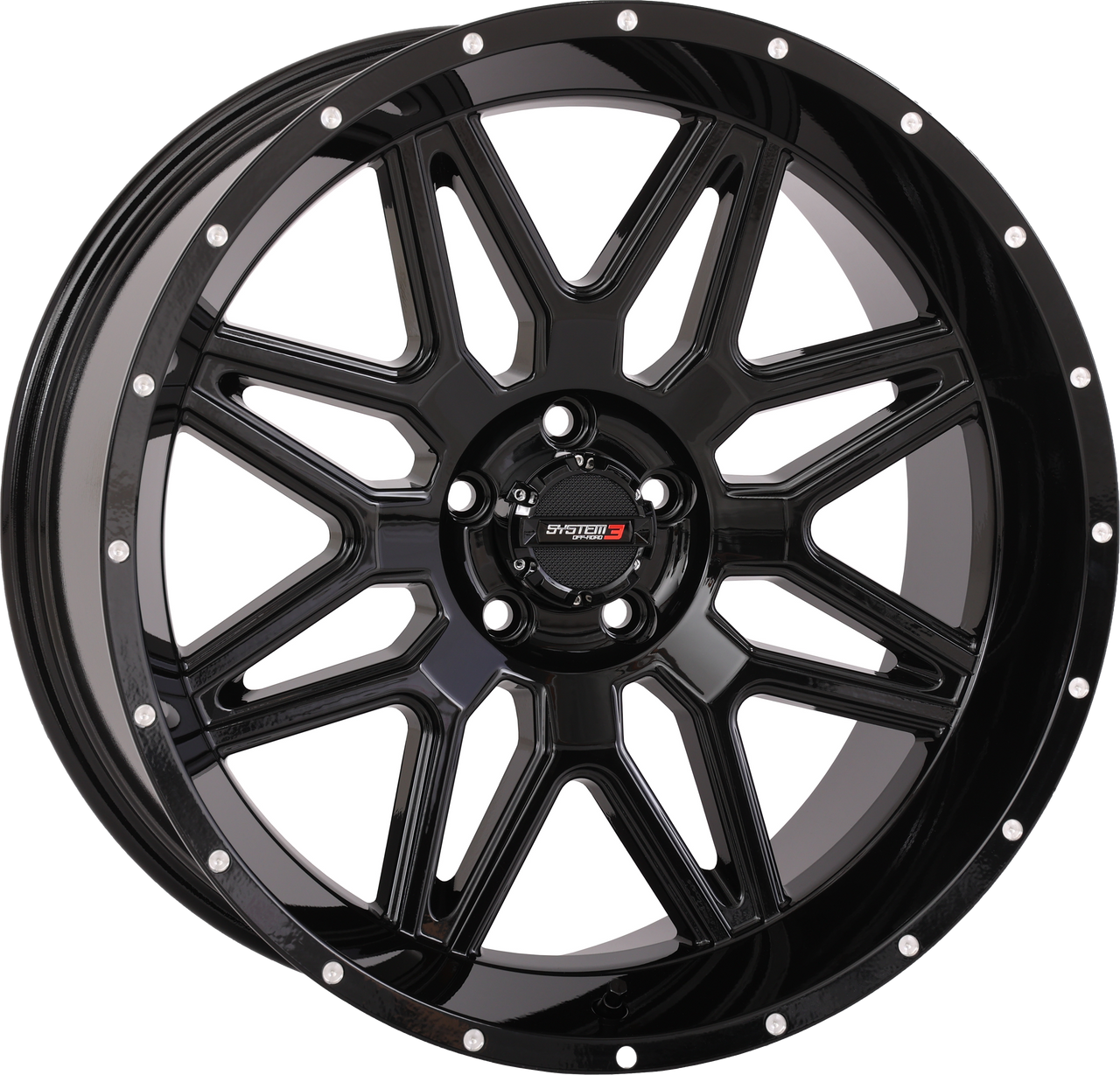 St7 Wheel 20x9 5+4 (0mm) 5/4.5 Gloss Black