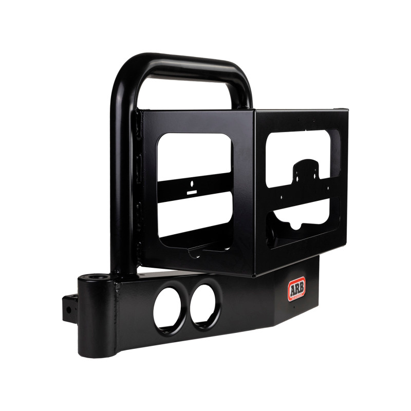 ARB Jerry Can/Holder Rear Step Towbar Lhs Blk 80 Series