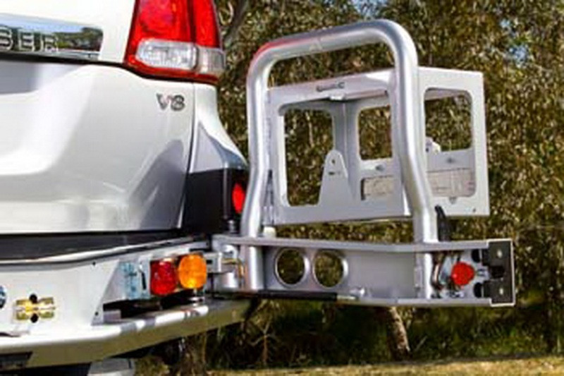 ARB Jerry Can/Holder ARB Rear Step Towbar Lhs Blk