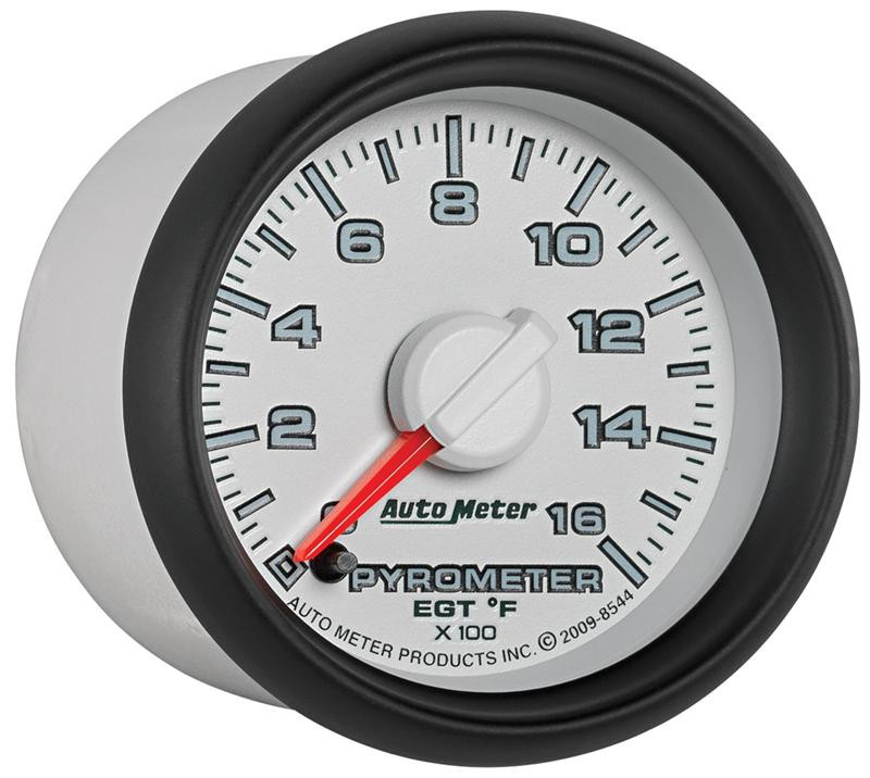 Autometer Factory Match 52.4mm Full Sweep Electronic 0-1600 Deg F EGT/Pyrometer Gauge