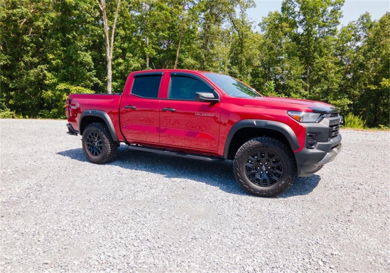 AVS 2023 Chevrolet Colorado / GMC Canyon Ventvisor Outside Mount Window Deflectors 4pc - Smoke