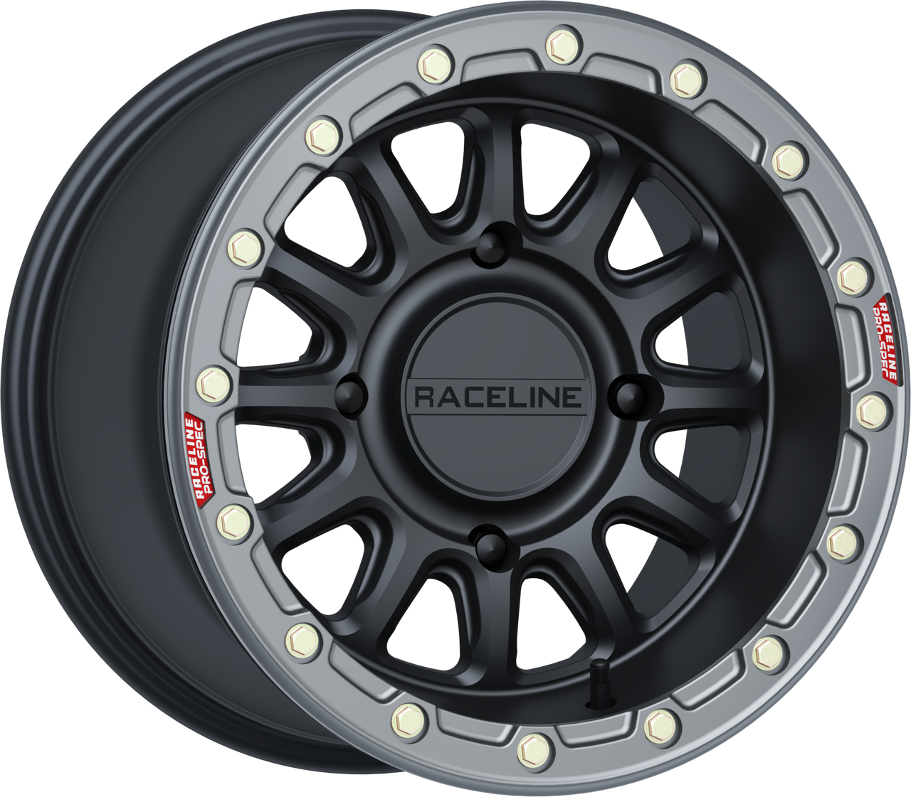 Alpha Wheel 4/156 Blk/Gunmetal 15x10 (+10mm)