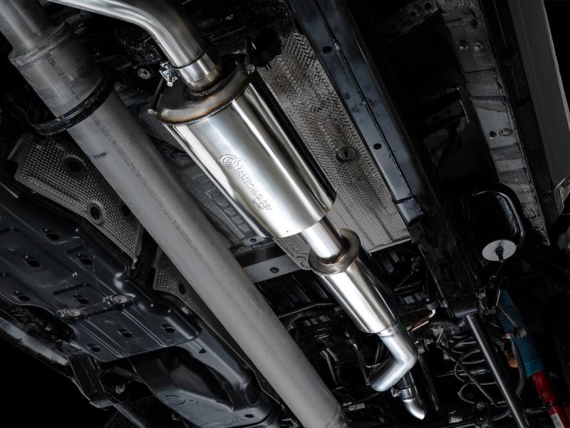 AWE Exhaust for 4th Gen Toyota Tacoma Dual Chrome Silver Tips