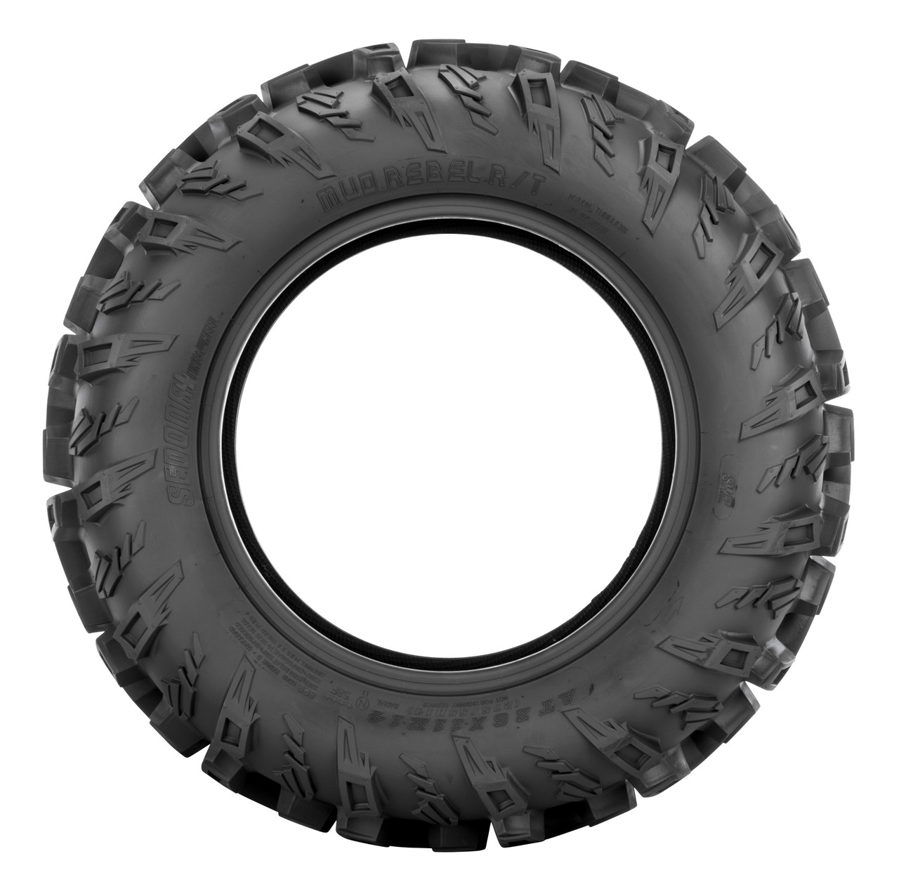 Tire Mud Rebel R/T 26x9r12 Radial 8pr Lr455lbs