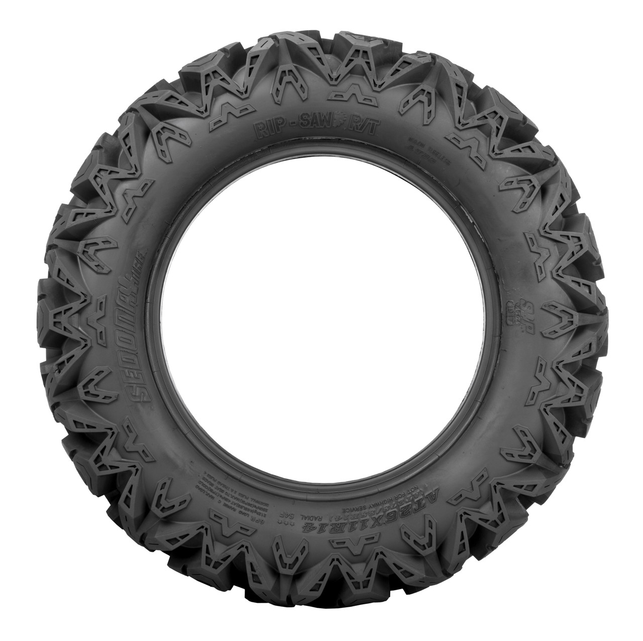 Tire Rip Saw R/T 26x11r14 Radial 6pr Lr495lbs