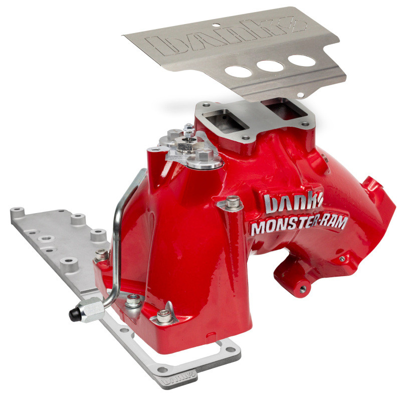 Banks Power 19-24 Ram 3500/4500/5500 6.7L Diesel Monster-Ram Intake System w/Fuel Line - Red