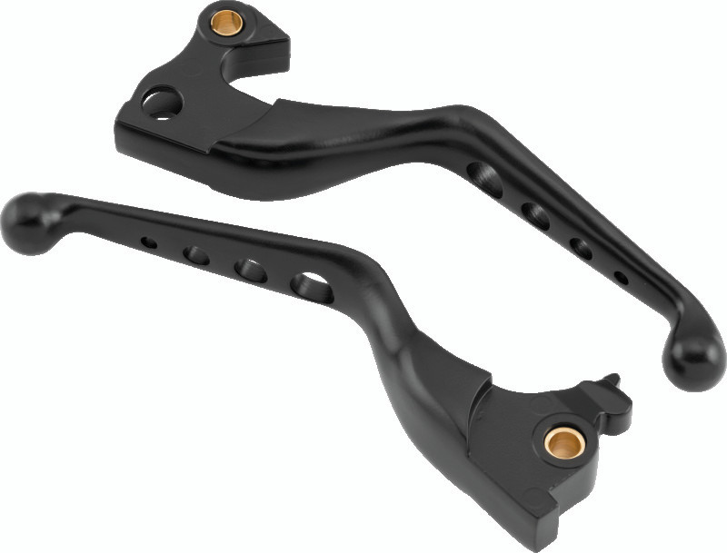 Bikers Choice 14-22 XL Black O Series 4 Hole Lever Set