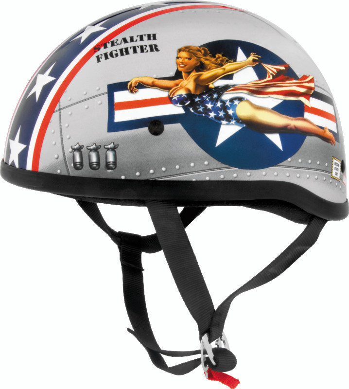 Skid Lids Bomber Pinup Original Helmet - XS