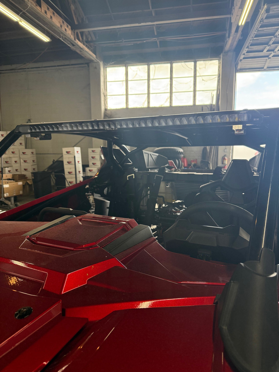 Triple R Light Bar with Universal Cage Mounts