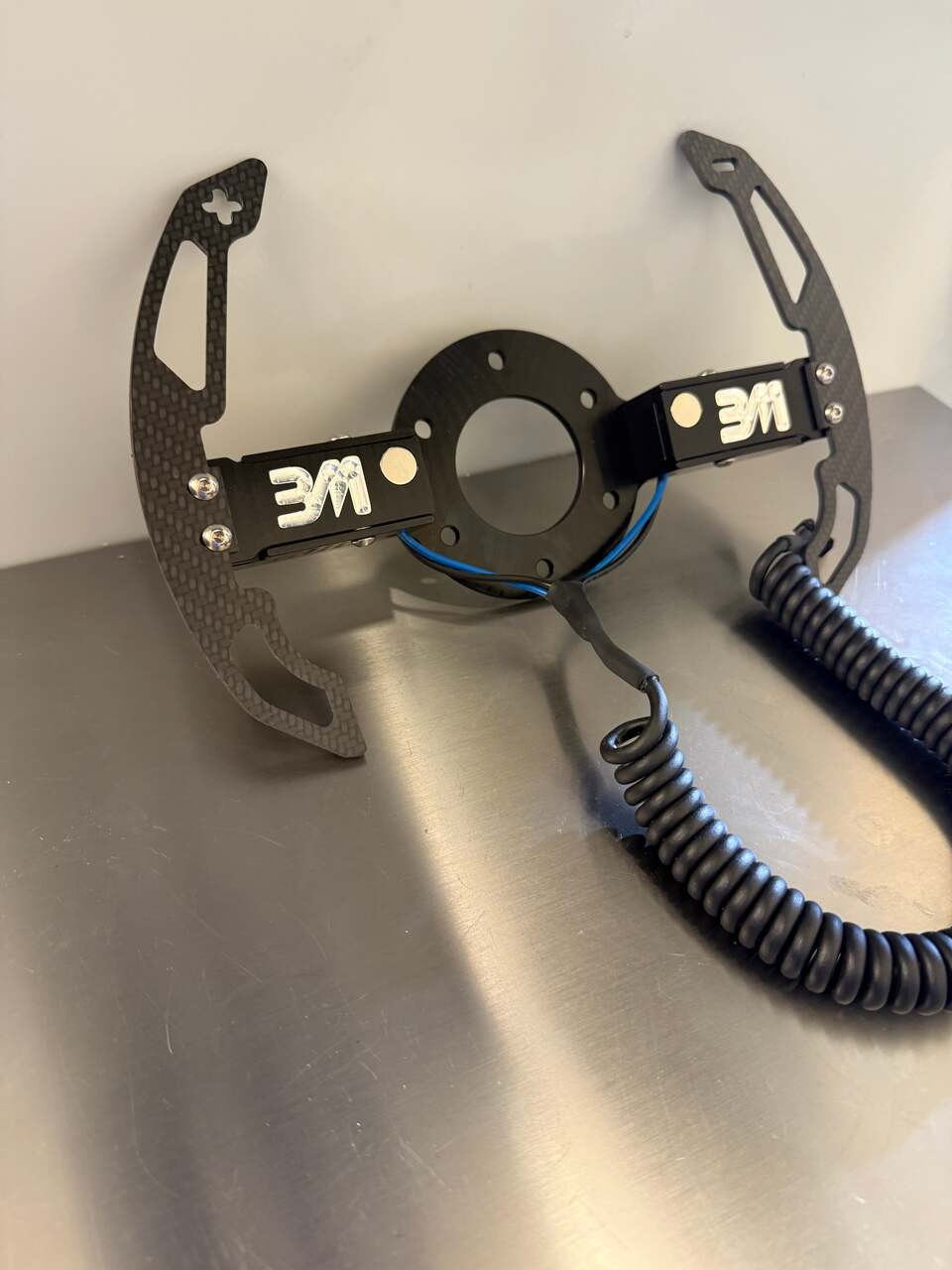 Carbon Fiber Paddle Shifter for 6 Bolt Steering Wheel