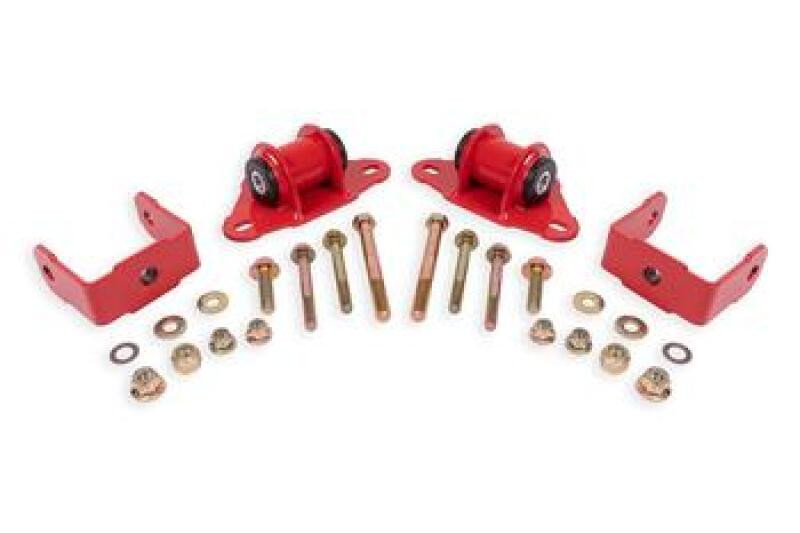 BMR 14-19 Chevrolet Corvette Transmission/Differential Mount - Red