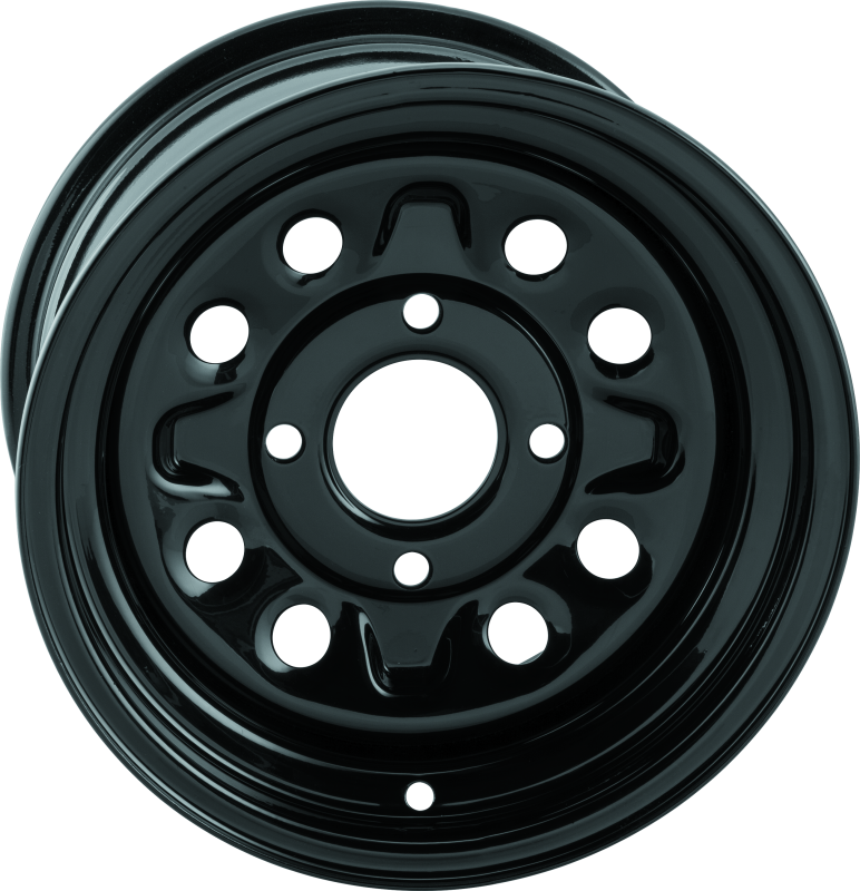 QuadBoss Steely Wheel 12X7 - 4+3 - 4/110