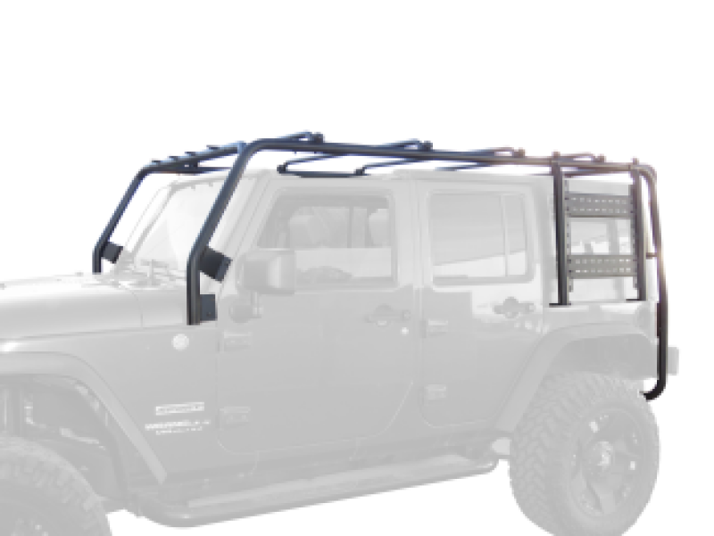 Body Armor 4x4 07-18 Jeep Wrangler JK 4dr Roof Rack Frame Crossbars/Rails