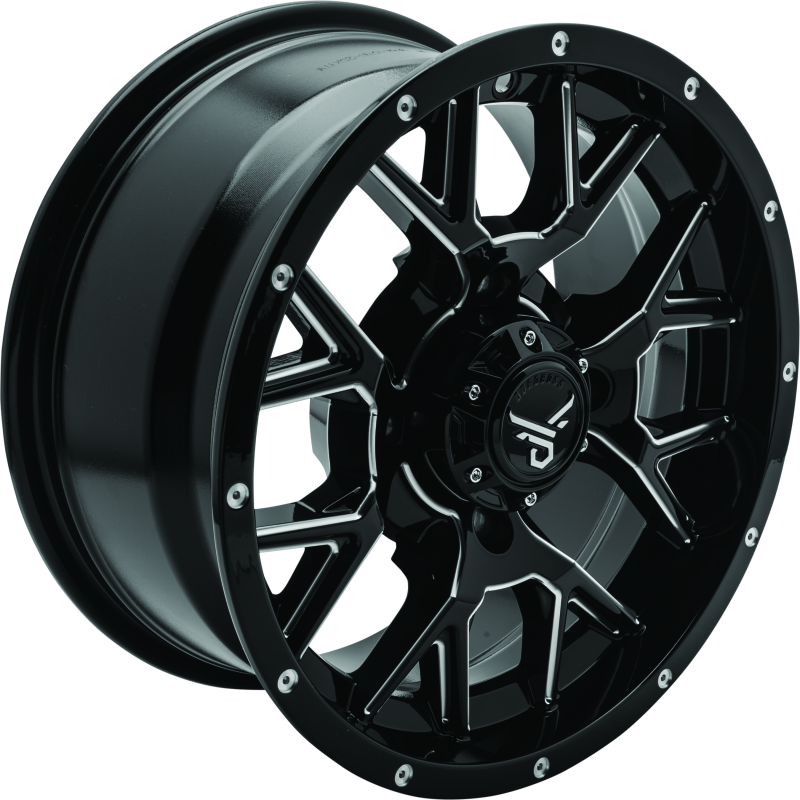 QuadBoss Barbwire 14X7 - 5+2 - 4/110 - Milled