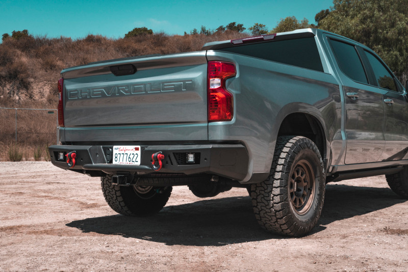 Body Armor 4x4 2019+ Chevy Silverado 1500 Ambush Series Rear Bumper