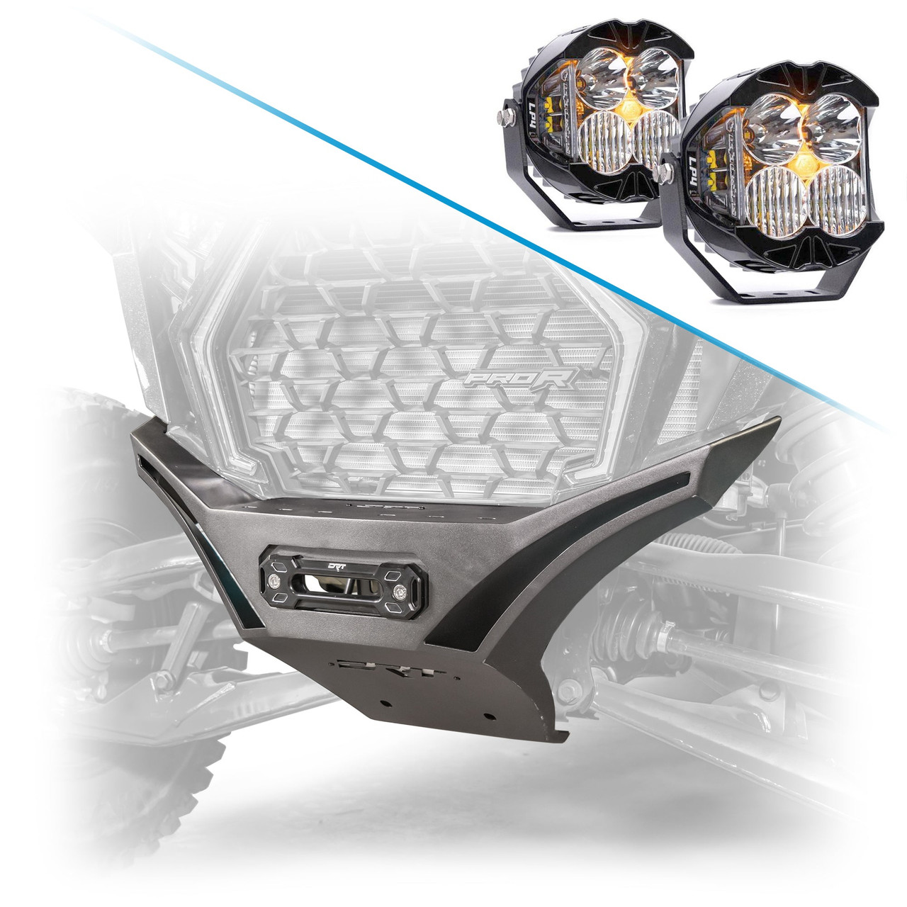 DRT Polaris RZR Pro XP 2025+ V2.0 Front Winch Bumper