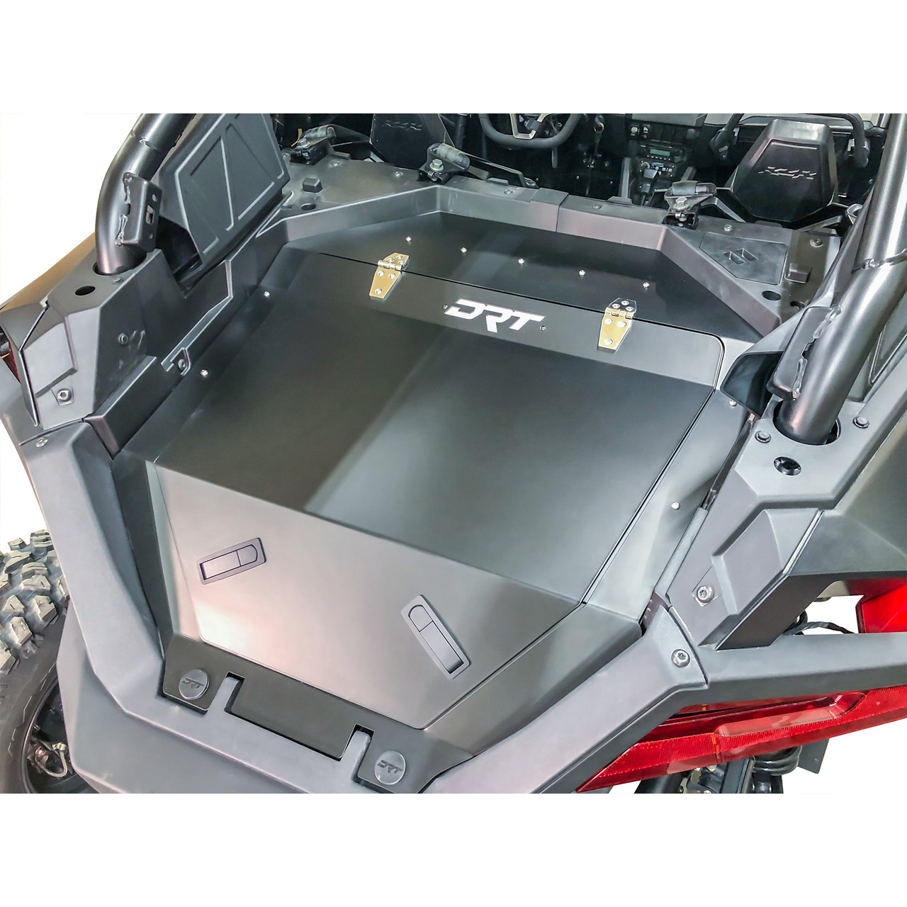 DRT RZR Pro R 2022+ Aluminum Storage/Trunk Enclosure Top view