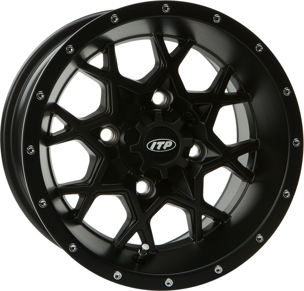 Hurricane 14x7 4/110 5+2 Black