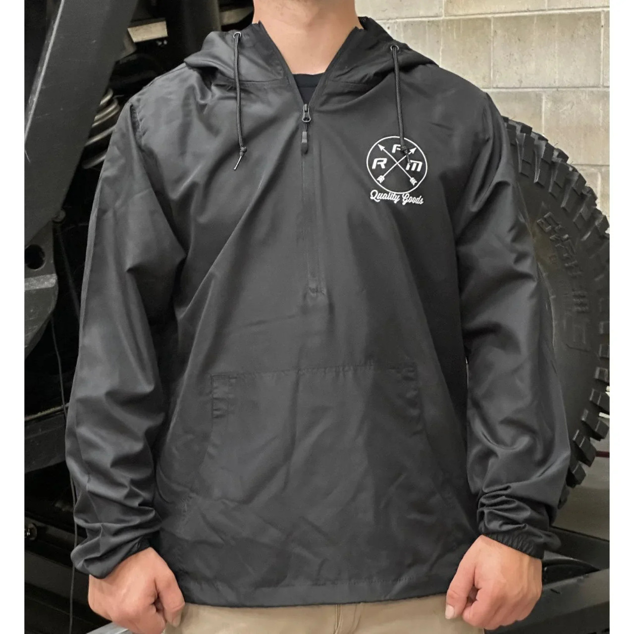 RPM Quality Goods Pull Over Windbreaker