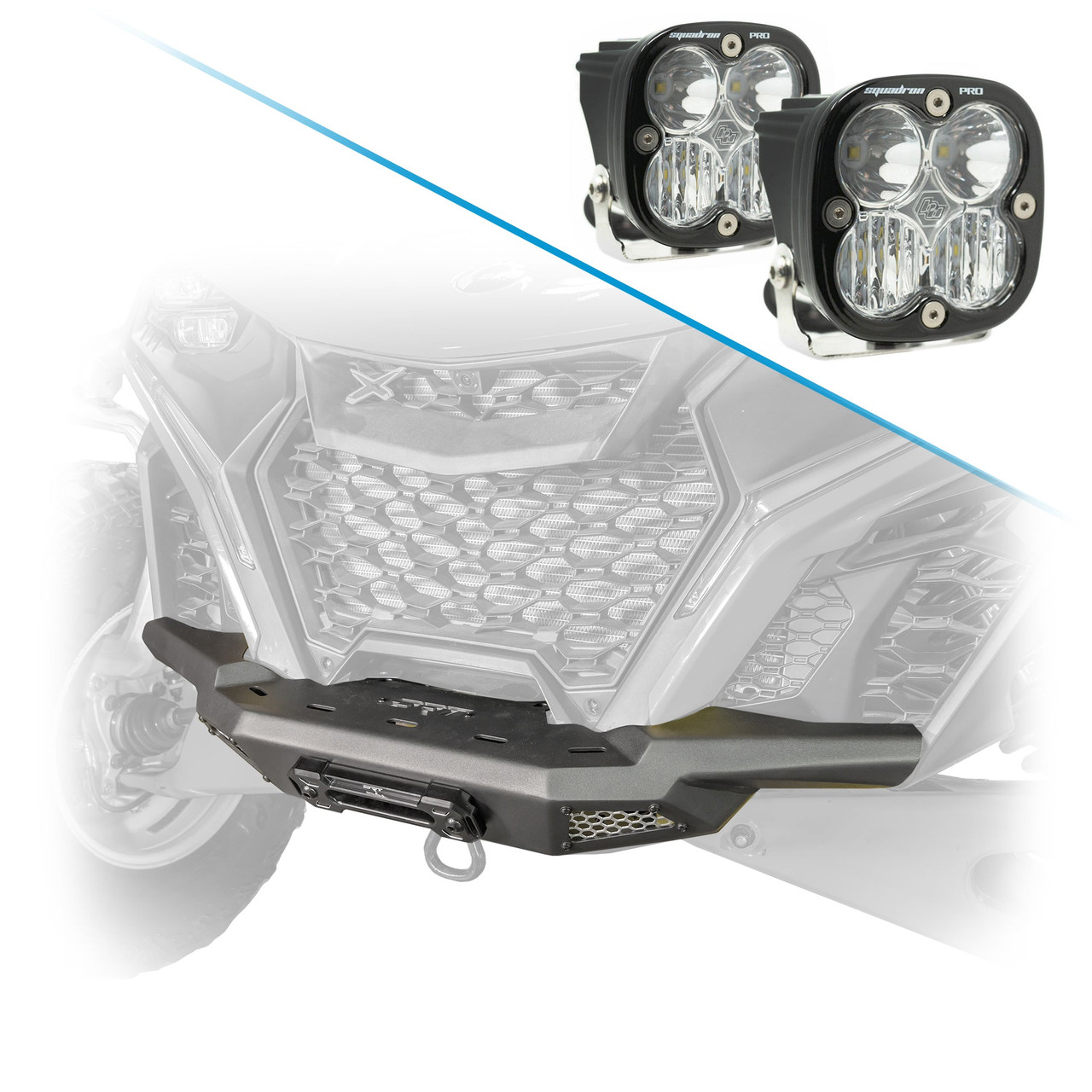 DRT Can-Am 2024+ Maverick R Front Bumper