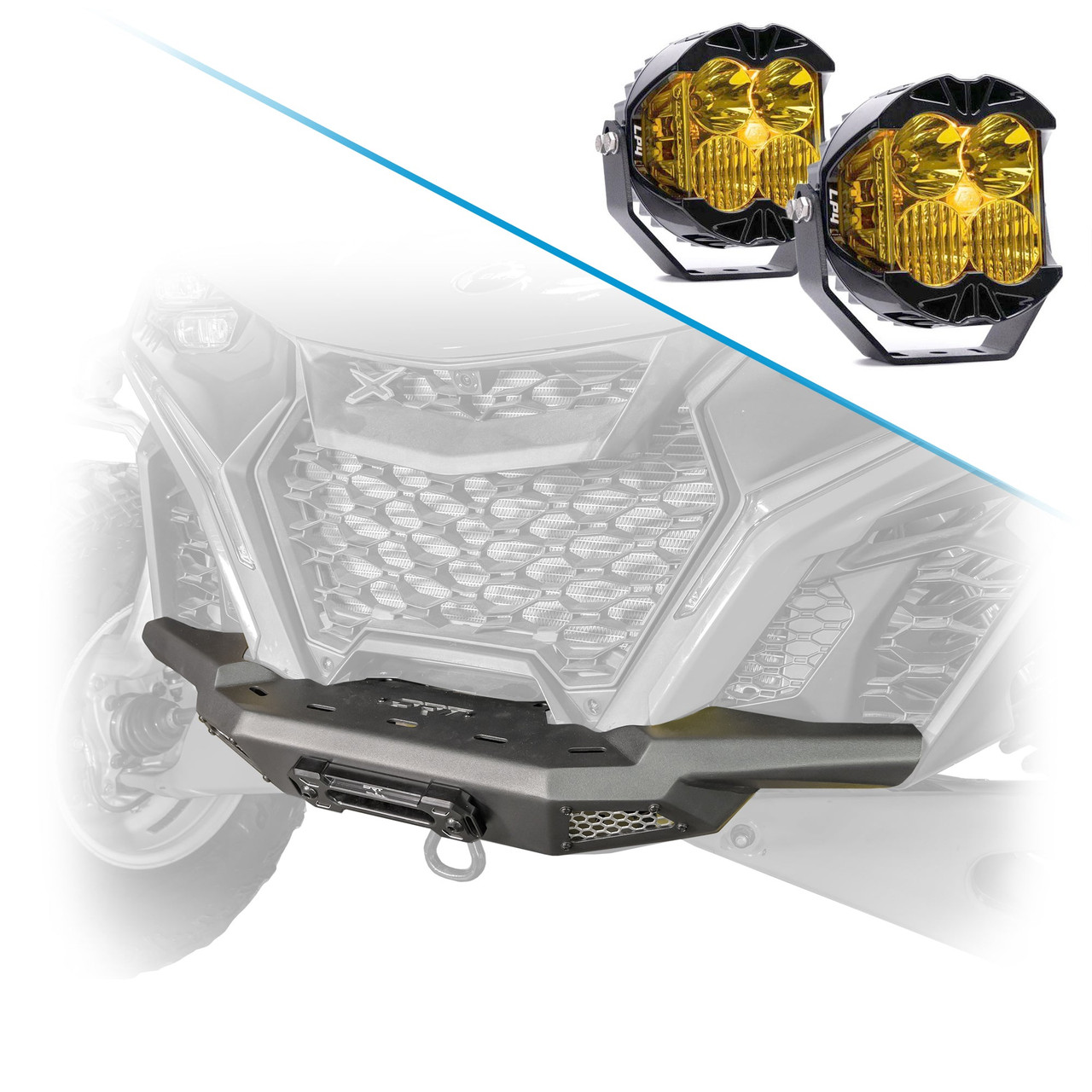 DRT Can-Am 2024+ Maverick R Front Bumper