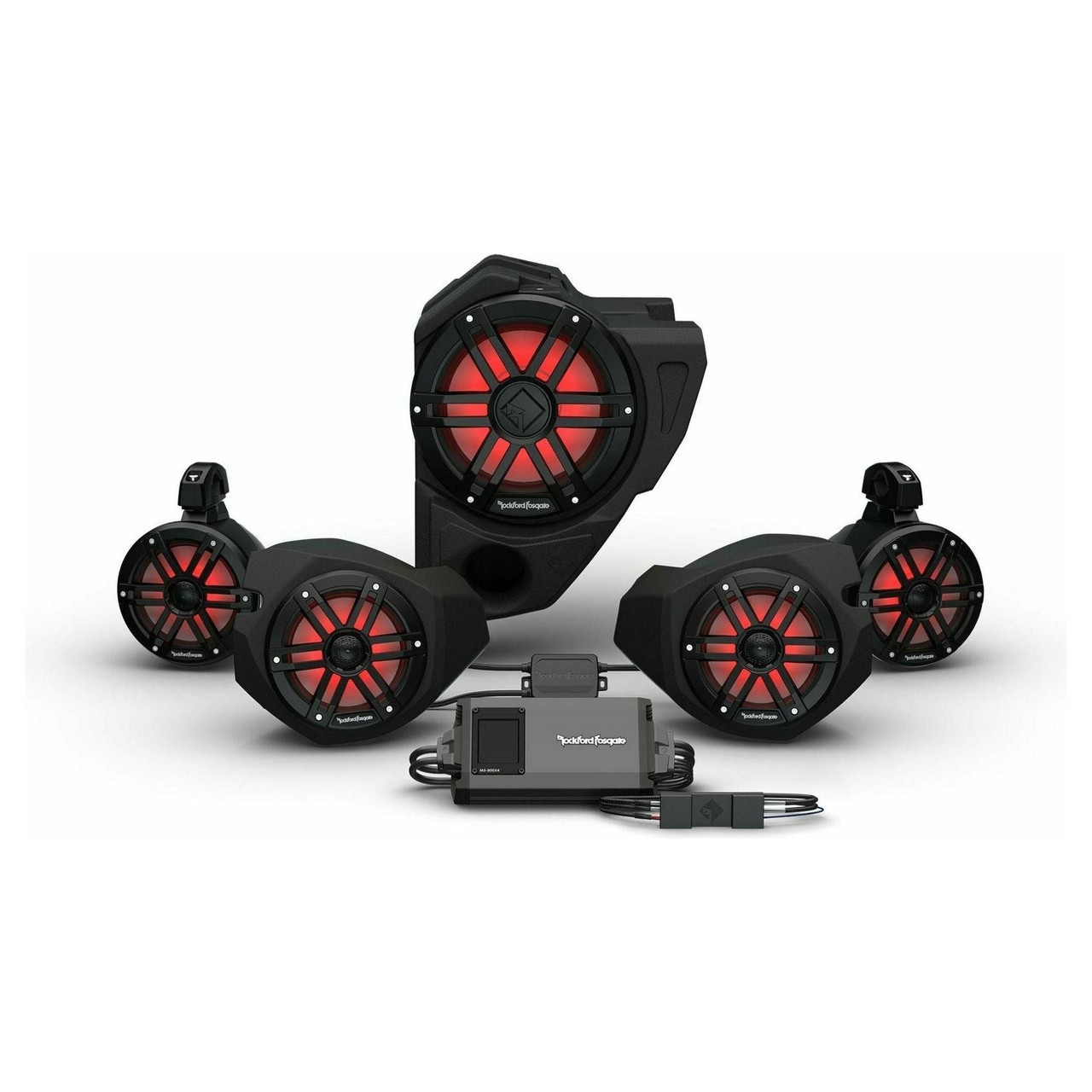 Rockford Fosgate Polaris RZR Ride Command Stage 4 Audio Kit