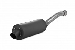 Single Slip On System W/ 4.25" Sport Muffler Blk AT-6202SP