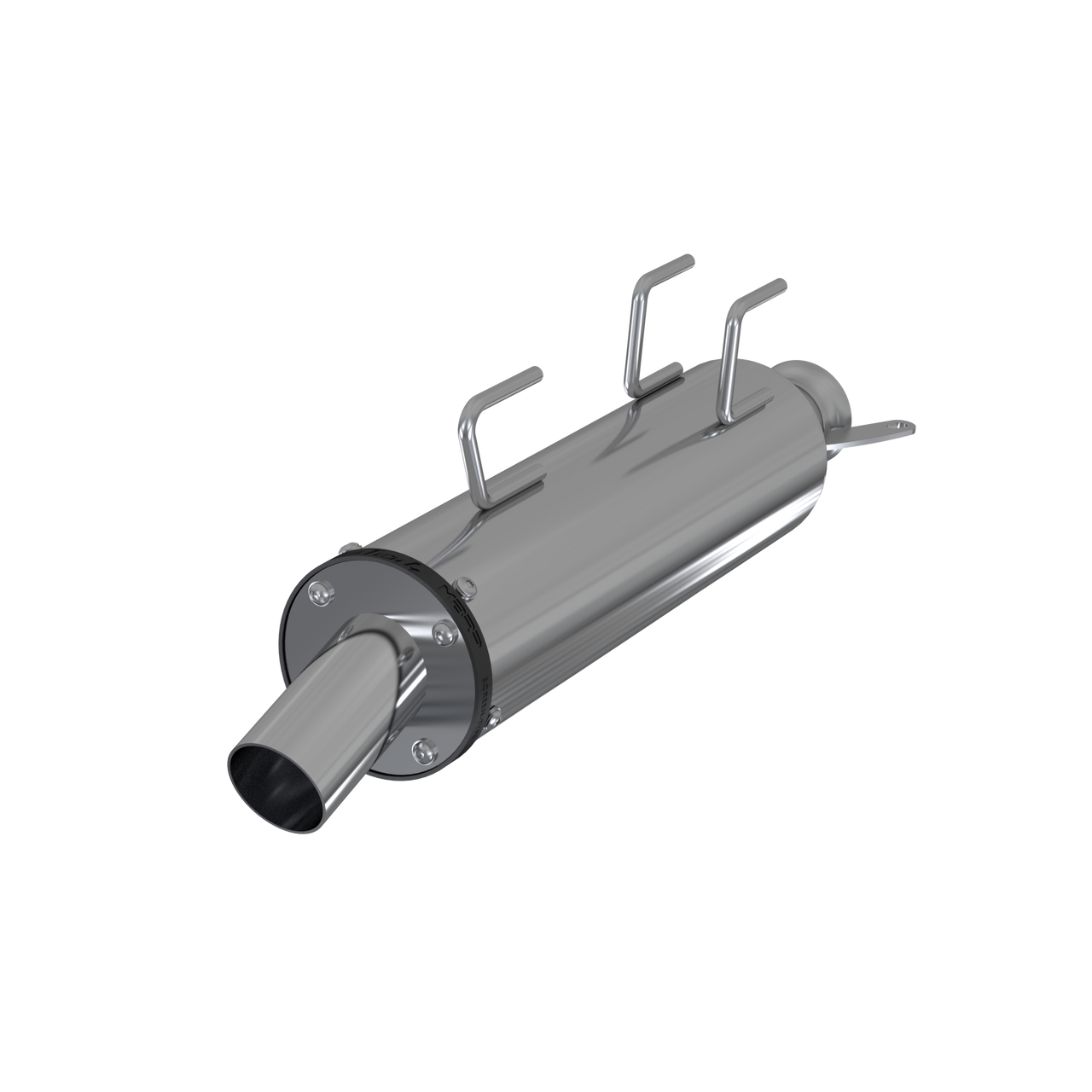 Single Slip On System W/ 4" Performance Muffler Chrome