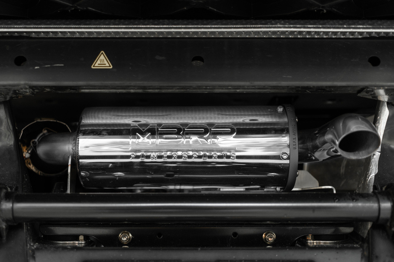 Single Slip On System W/ 5" Performance Muffler Chrome AT-9212PT