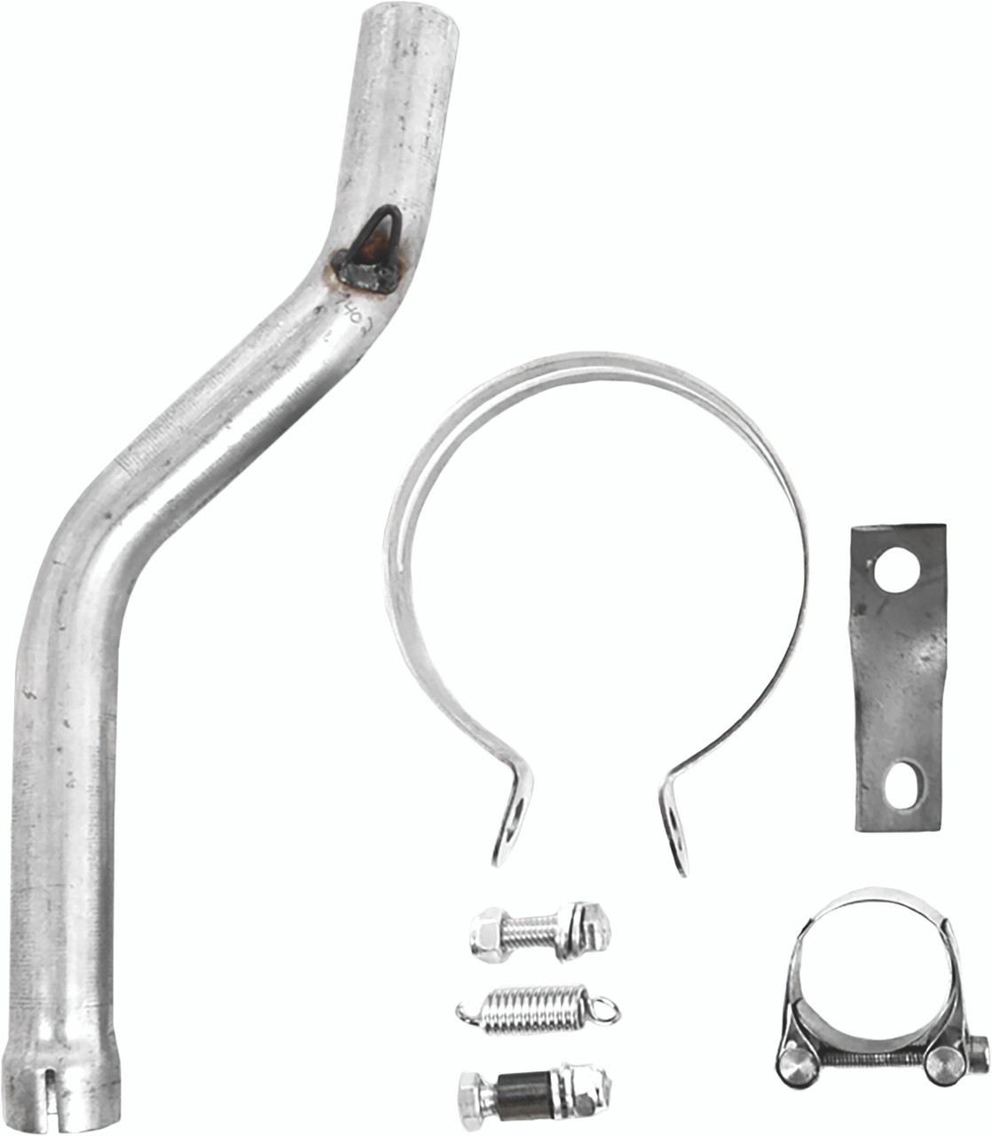 Single Slip On System W/ Utility Muffler Blk Yam AT-7403